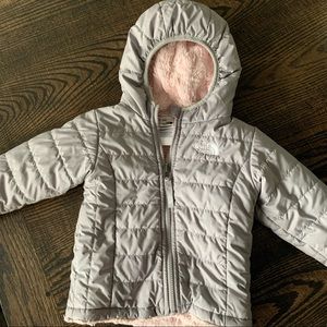 Northface Reversible Mossbud Swirl Jacket 18-24m
